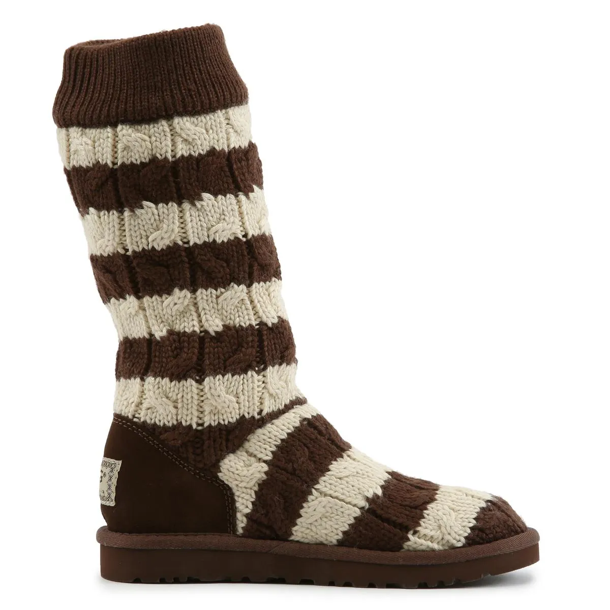 Stripe Boots