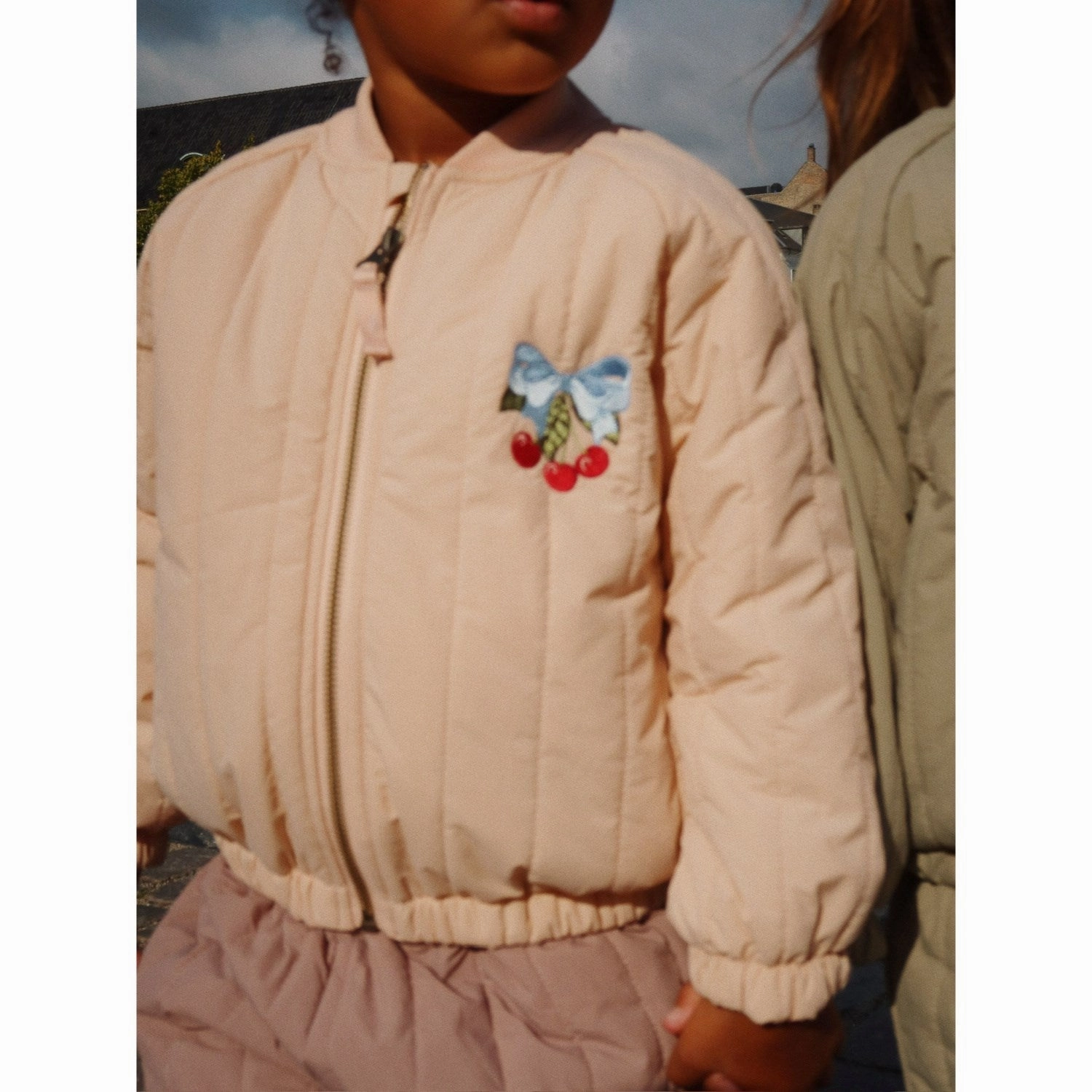 Transitional City Fit Konges Sl?jd Cameo Rose Juno Bomber Jacket