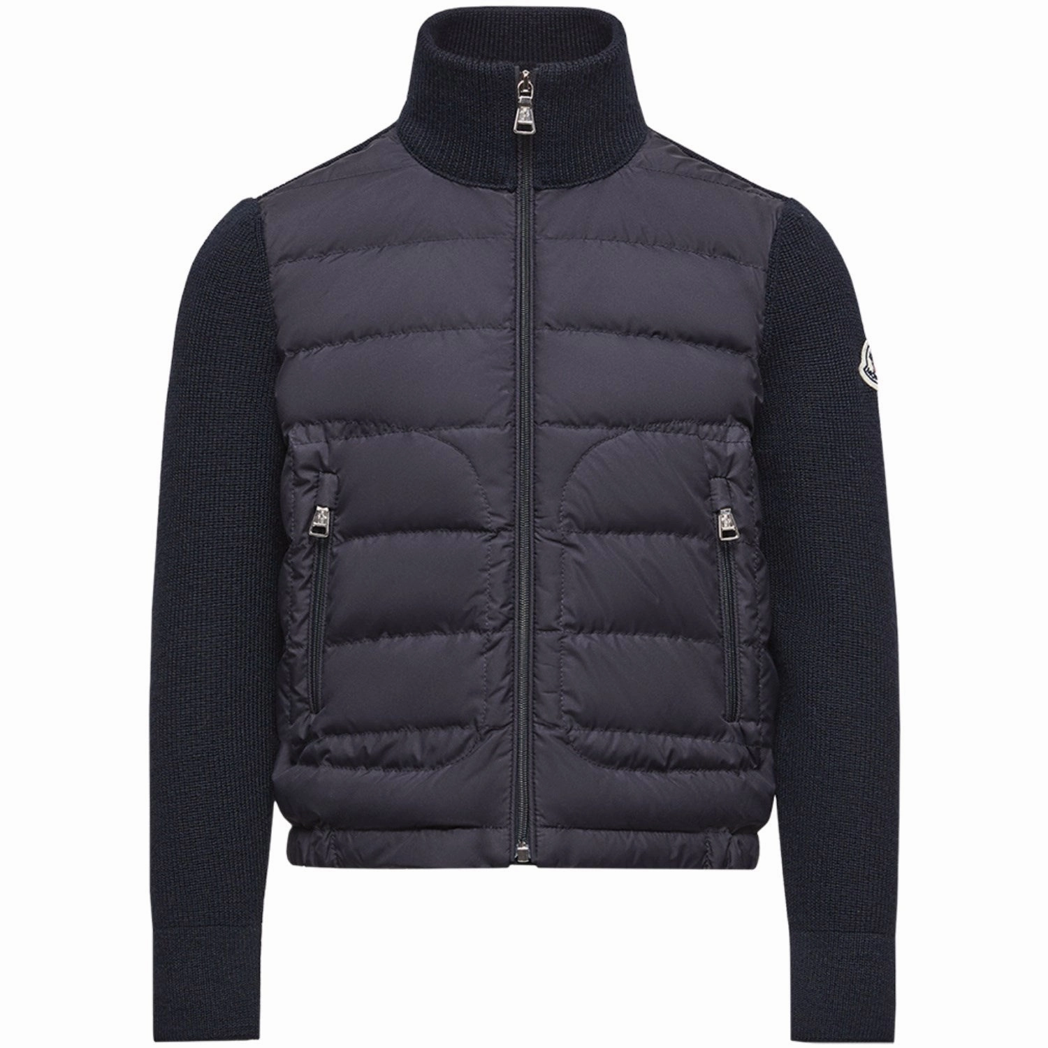 Moncler Navy Cardigan TearResistantFabric