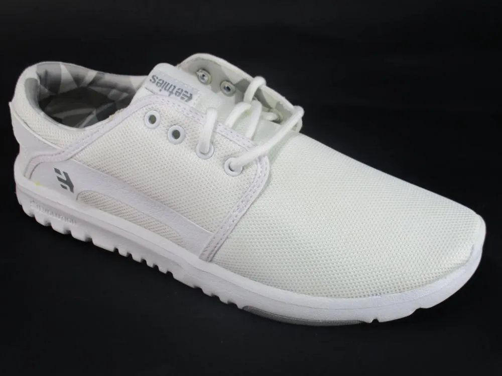 Etnies scarpa sneakers da ragazzi Scout 4101000419 954 bianco Rebound Axis Technology fabric running shoes