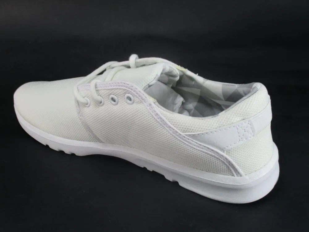 running in a forest shoes Reinforced Heel Cage Etnies scarpa sneakers da ragazzi Scout 4101000419 954 bianco