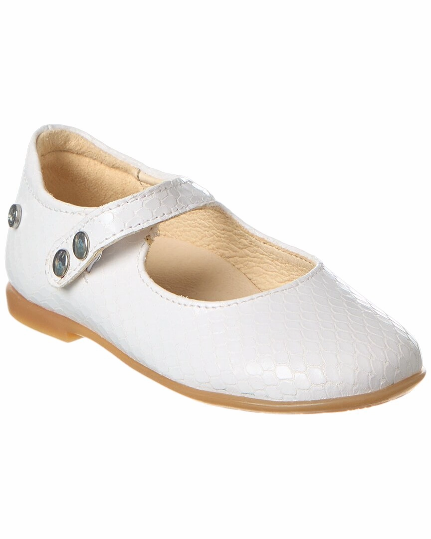 Street Choice Naturino Ovindoli Python-Embossed Leather Flat
