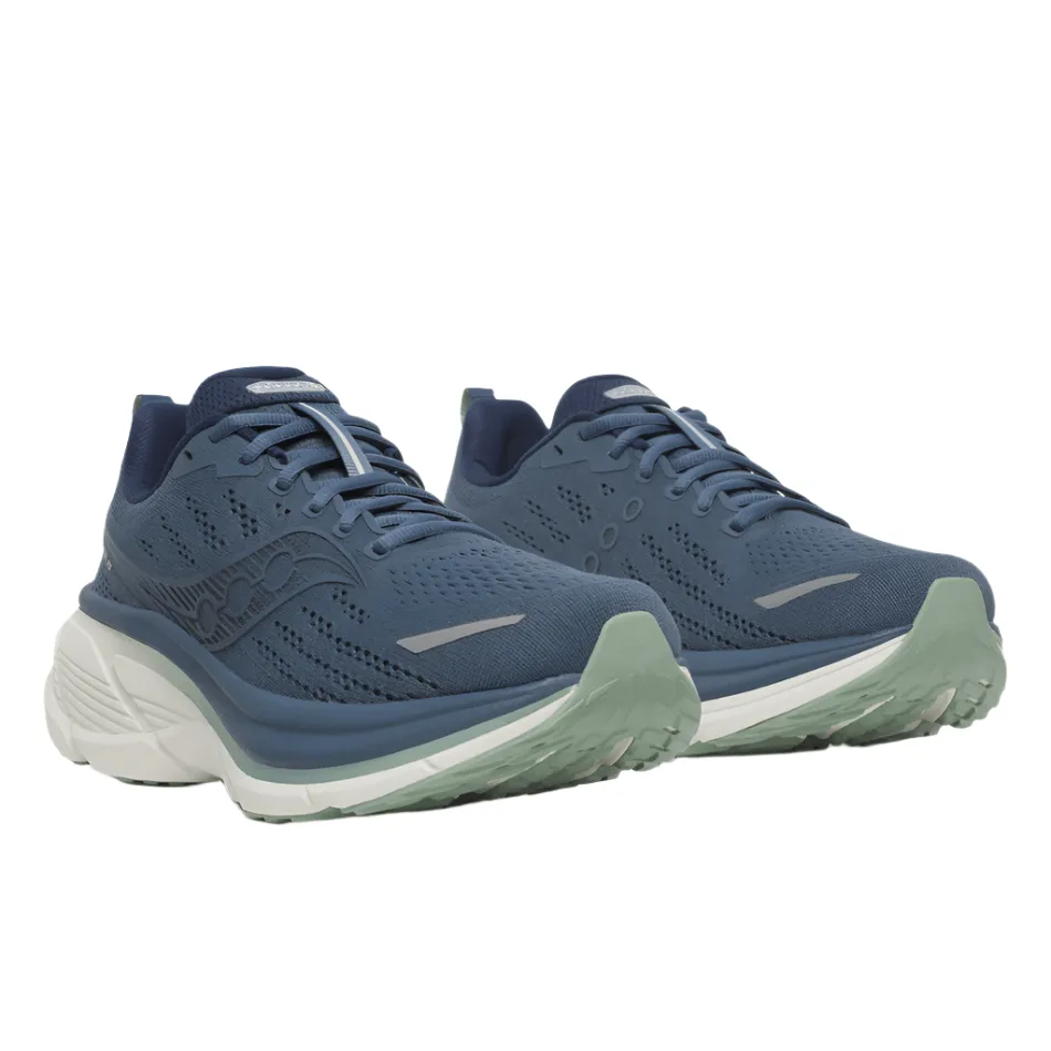 Responsive Design Saucony Men's Hurricane 25 Running Shoes in Dusk/Iceberg AW25