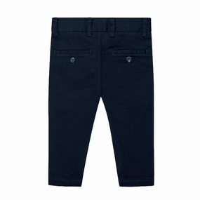 Boboli Pantaloni elasticizzato per infant e bambino 717230 2440 blu DoubleLayeredKnees Comfy All-Day