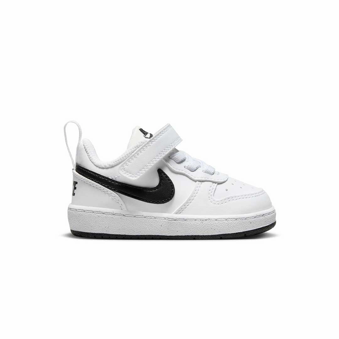 Nike - Kids' (Infant) Court Borough Low Recraft Shoes (DV5458 104) Tension Balanced Design Anti Static Lining