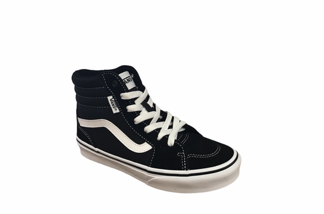 Torsional Stability Bridge Vans scarpa sneakers da ragazzi Filmore HI VN0A5HZDIJU1 nero bianco