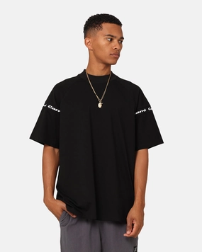 Effortless Fashion Carre Prime Oversized Raglan T-Shirt Black