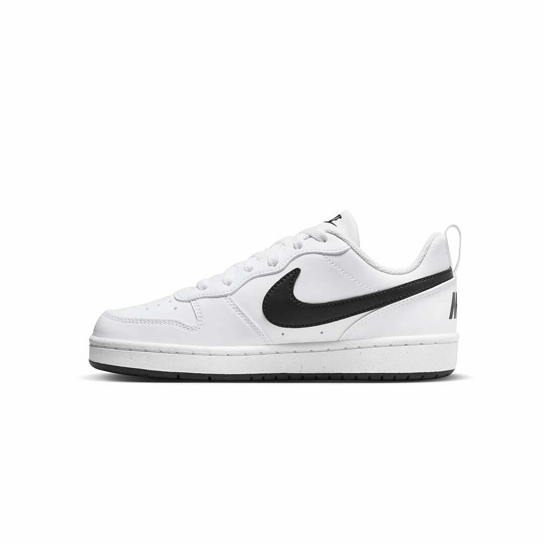 Nike - Kids' (Junior) Court Borough Low Recraft Shoes (DV5456 104) Arch Fit Run Secure