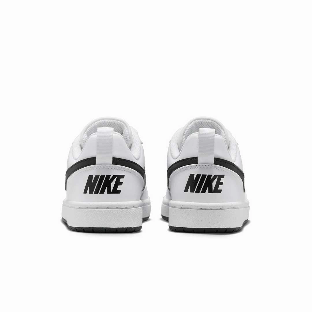 Nike - Kids' (Junior) Court Borough Low Recraft Shoes (DV5456 104) Micro Perforated Tongue