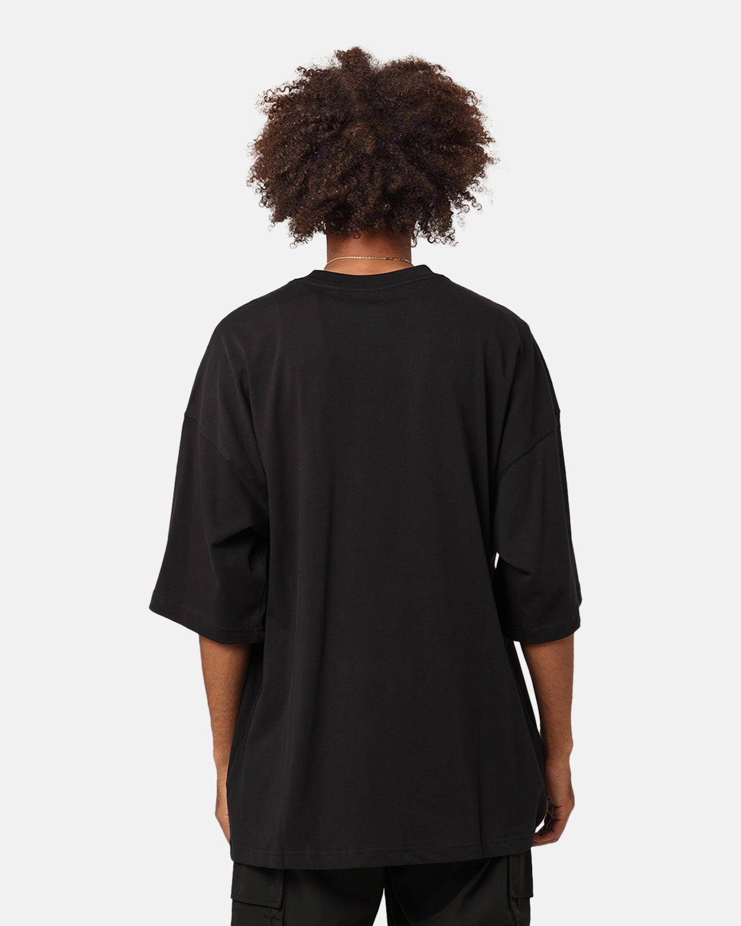 Contrast Inner Binding Nike Sportswear Oversized T-Shirt Black