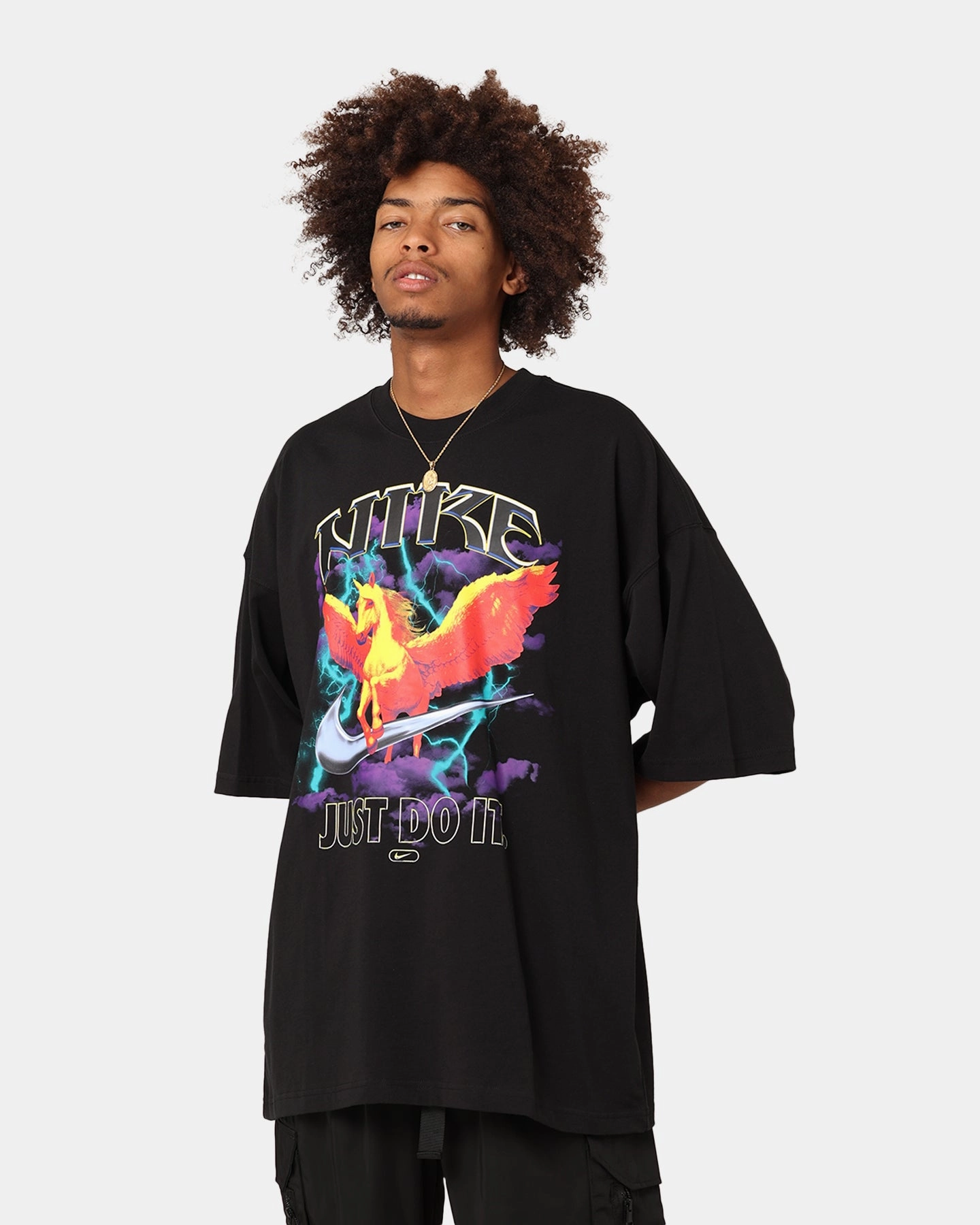 Smooth Look Nike Sportswear Oversized T-Shirt Black