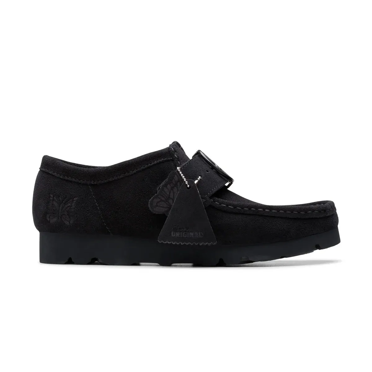 Flat Grip All Matching   NEEDLES Walla Strap Low 'Black Suede'