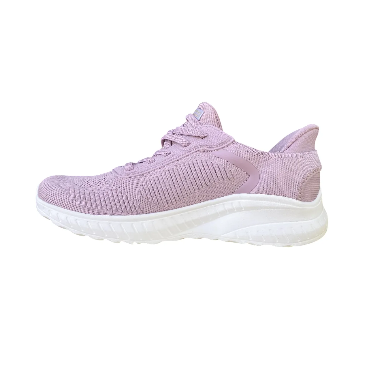 Skechers scarpa sneakers da donna Slip-ins BOBS Sport Squad Chaos 117497/LAV lavanda respiratory health