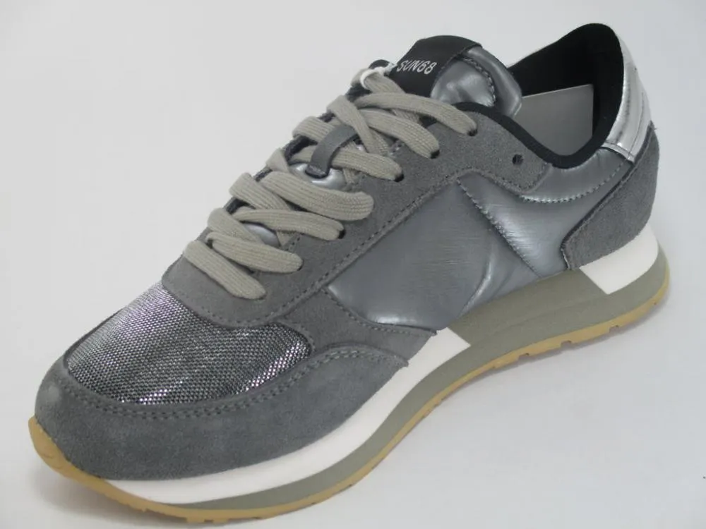 cultural - themed running gear Shock Diffusing Plate Sun 68 sneakers da donna Kate Nylon Mesh Z29212 44 argento