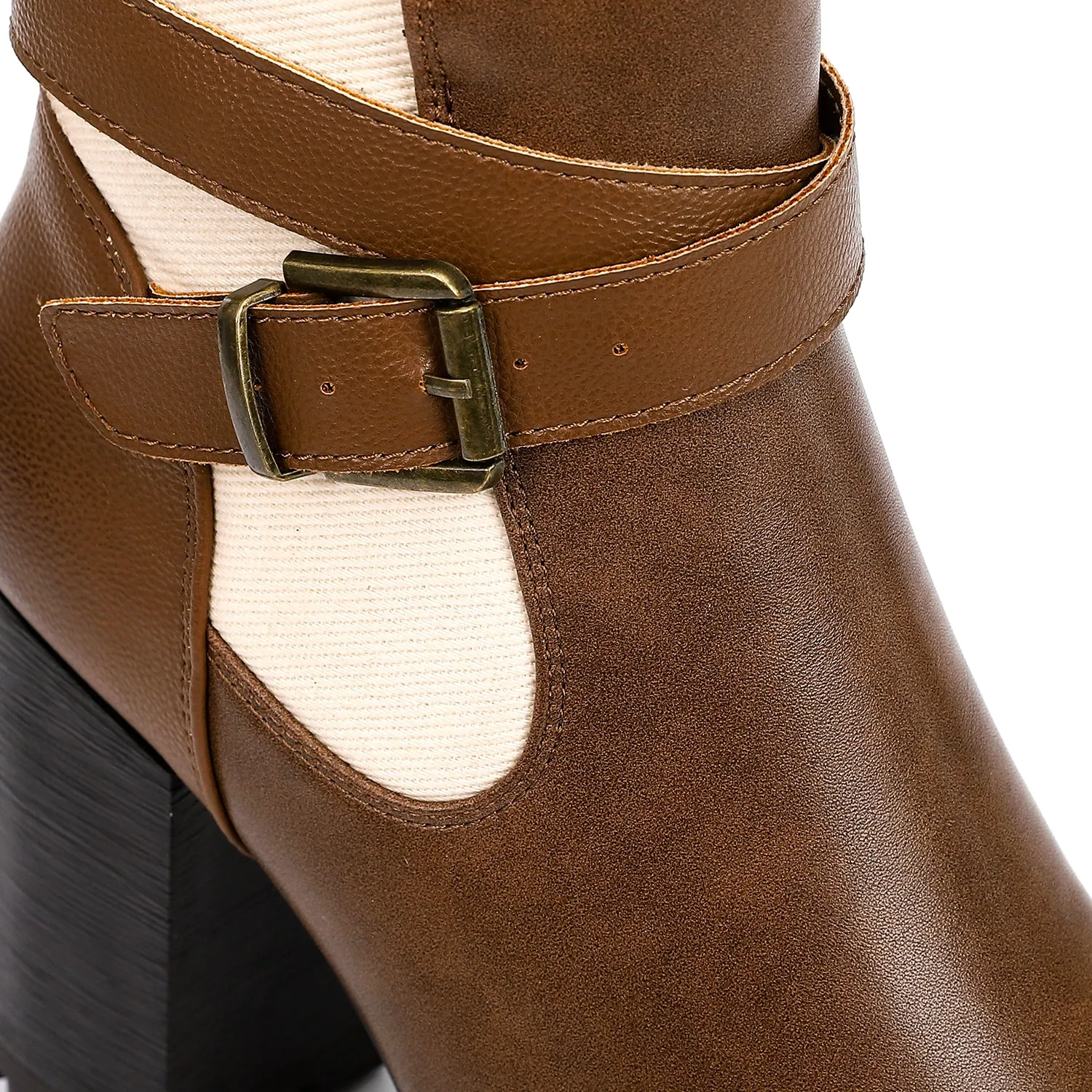 SUN-DVTF-009 Leather Ankle Boot
