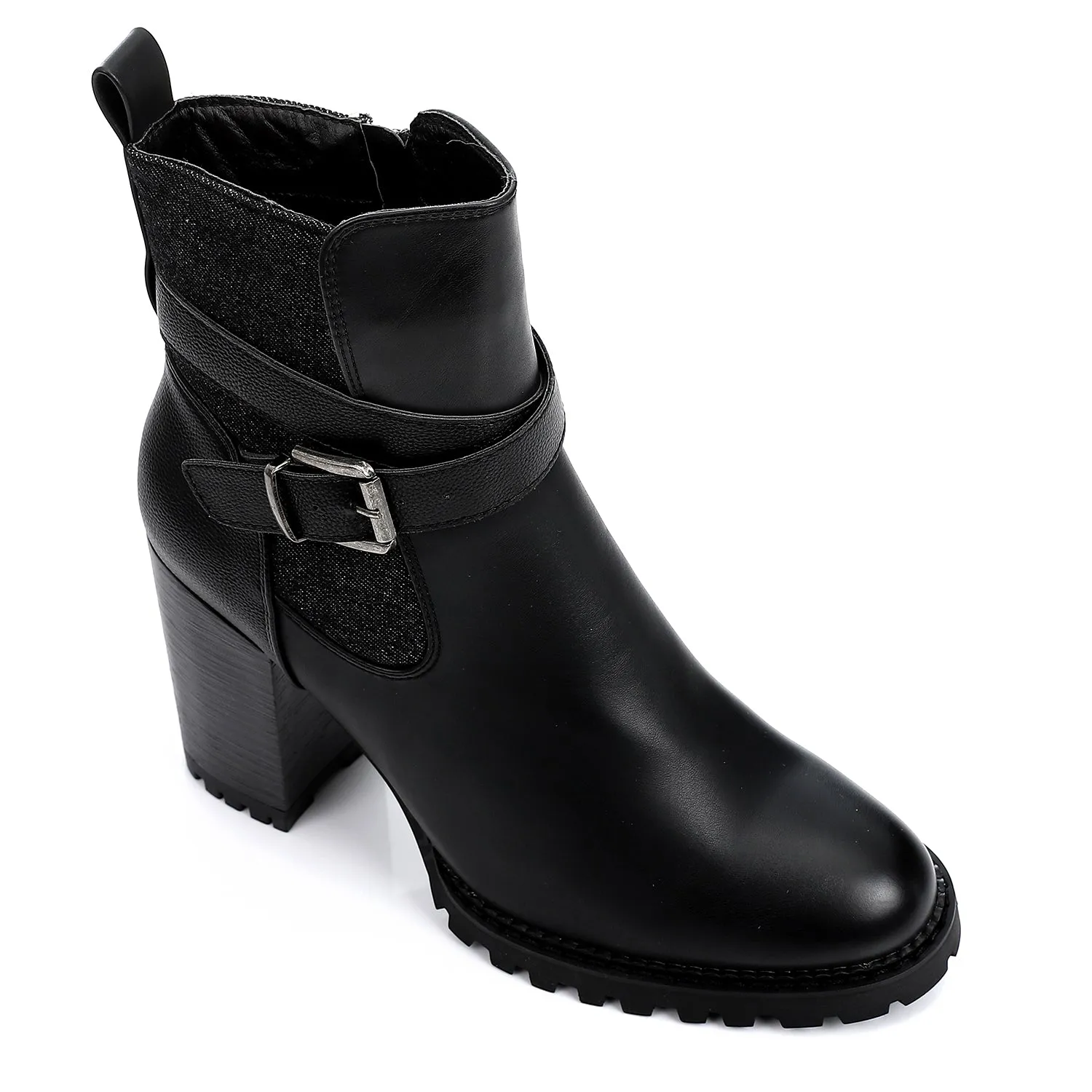 SUN-DVTF-009 Leather Ankle Boot