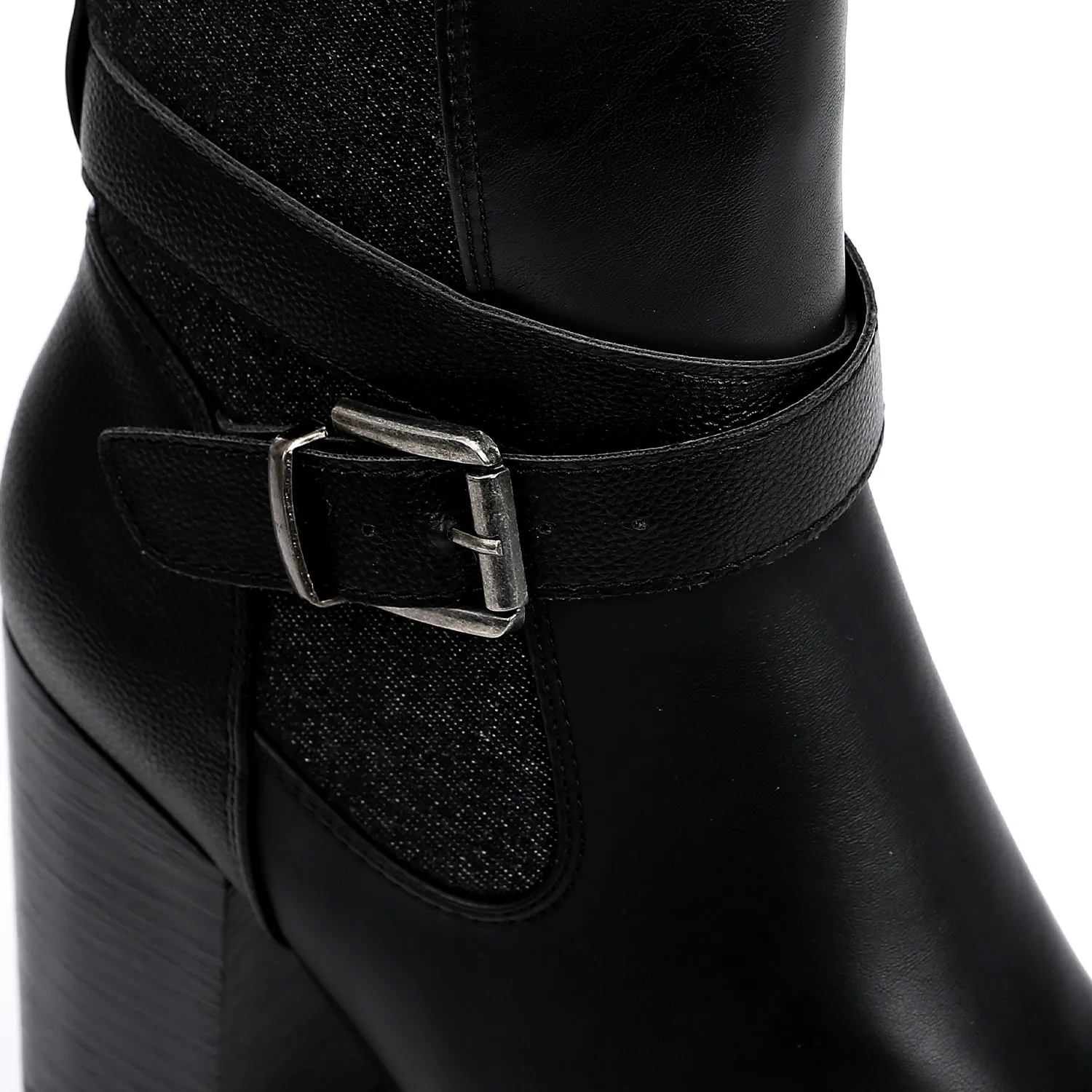 SUN-DVTF-009 Leather Ankle Boot