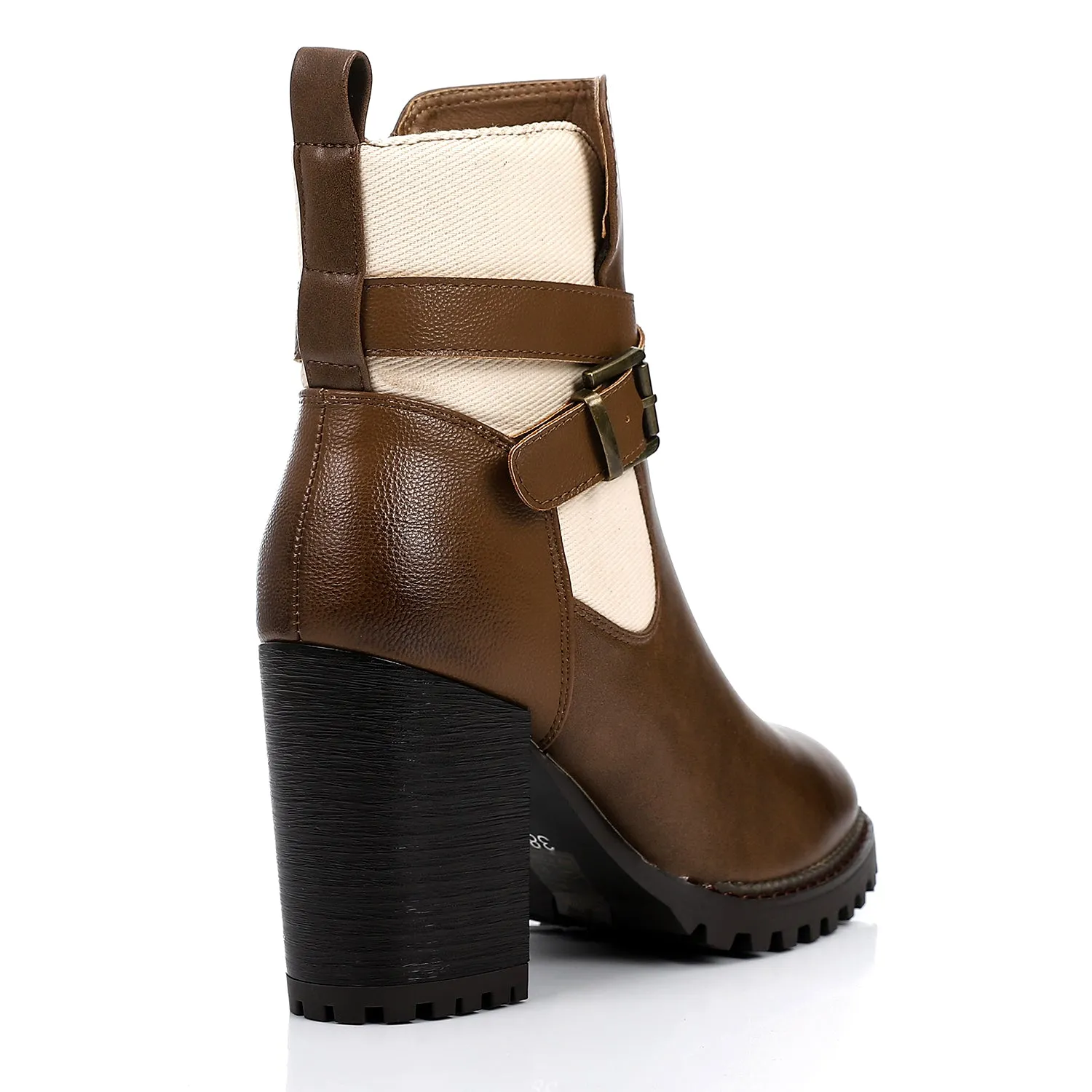 SUN-DVTF-009 Leather Ankle Boot
