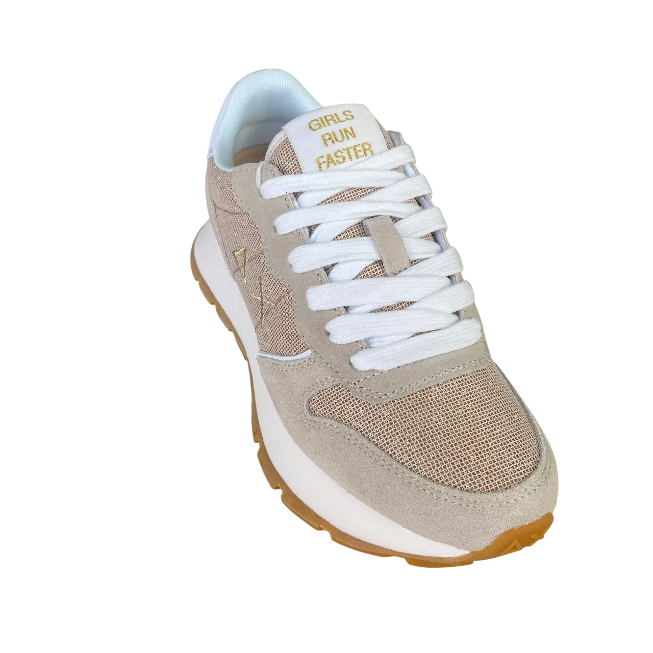 Sun68 scarpa sneakers da donna Ally Glitter Textile z35203 43 oro weekend running shoes Windy Weather Running