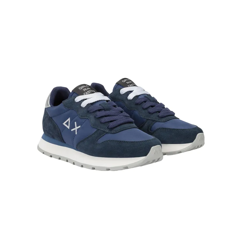 Technology-rich feature Sun68 scarpa sneakers da donna Ally Gold Silver Z44202 07 blu