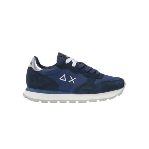 Sun68 scarpa sneakers da donna Ally Gold Silver Z44202 07 blu responsive - sole shoes classic accessory