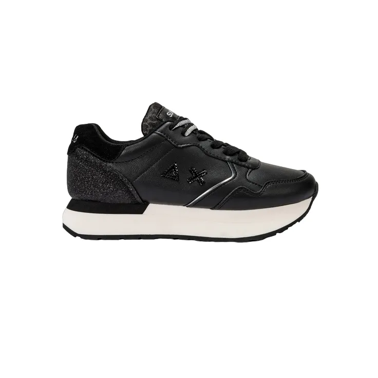 Sun68 scarpa sneakers da donna Kelly Leather Z43220 11 nero Impressive shock absorption