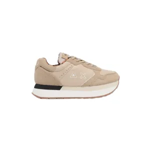 flexible - sole - design - adaptability shoes Tempo run Sun68 scarpa sneakers da donna Kelly Suede Z43218 16 beige