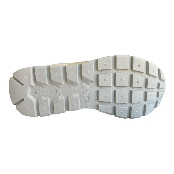 Sun68 sneakers da donna Ally Glitter Mesh Z32203 43 oro Responsive Bounce Cushioning Airflow Optimized Vents
