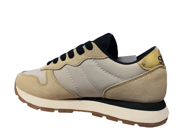rubber sole shoes Minimalist Drop Profile Sun68 sneakers da donna Ally Gold Z42202 31 bianco panna