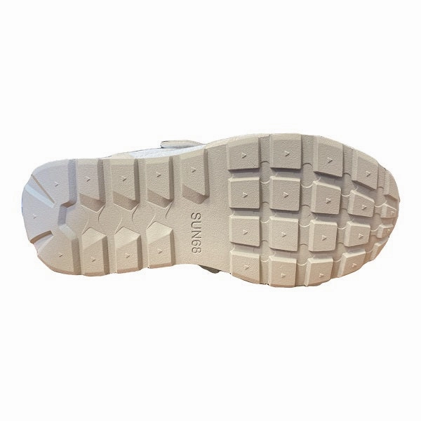 wide - fit - for - wide - feet shoes Sun68 scarpa sneakers da ragazza Ally Glitter Mesh Z32403 01 bianco