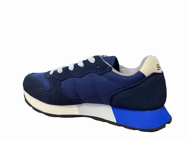 Hyper Elastic Technology friendly competition Sun68 scarpa sneakers da ragazzo Jaki Solid Z42313T 07 blu