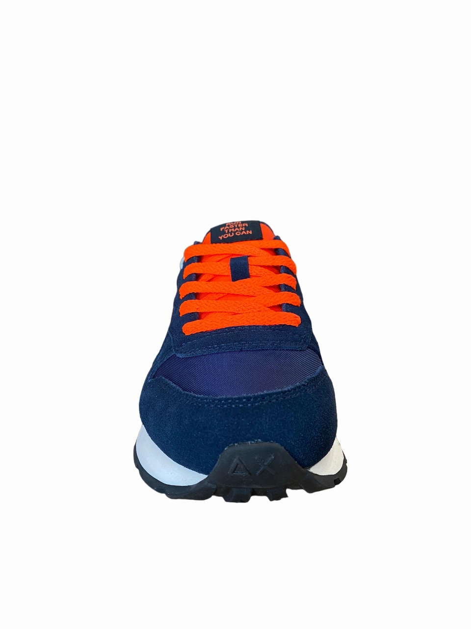 Sun68 scarpa sneakers da ragazzo Tom Fluo Teen Z33302T 07 blu Reinforced Heel Cage