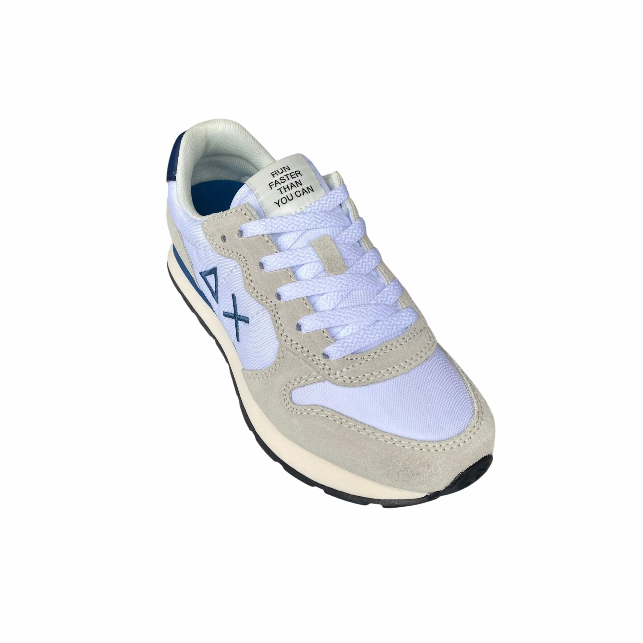 Sun68 scarpa sneakers da ragazzo Tom Solid Z35301T 01 bianco Summer - running