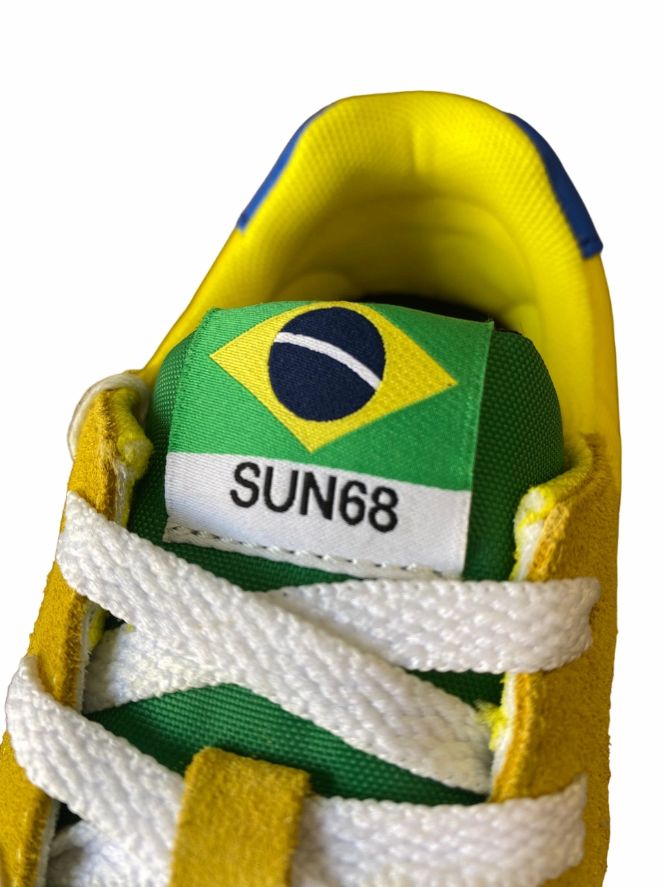 toe box shoes Sun68 sneakers da ragazzo Tom Word Tour Teen Z33305T 23 giallo