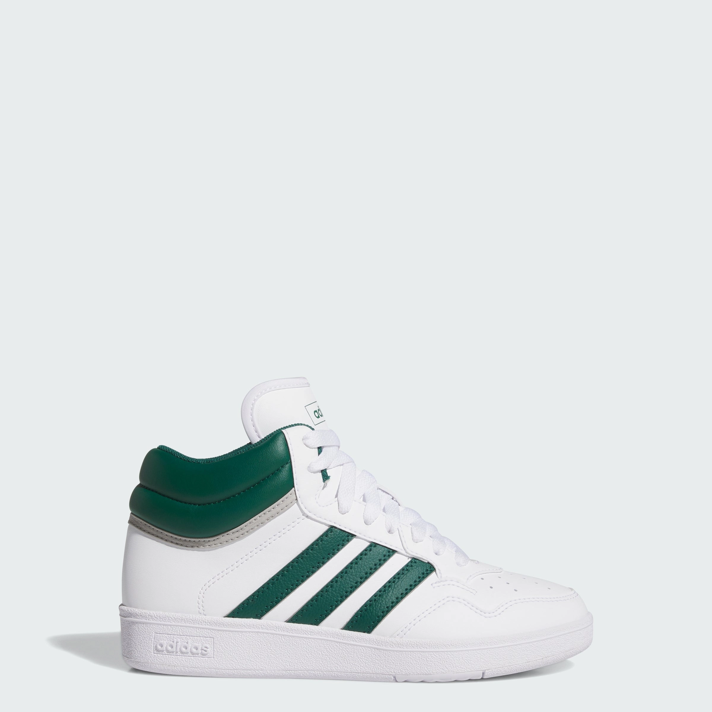 Kids' adidas Hoops 4.0 Mid Shoes Kids Comfort Midsoles Layered silhouette