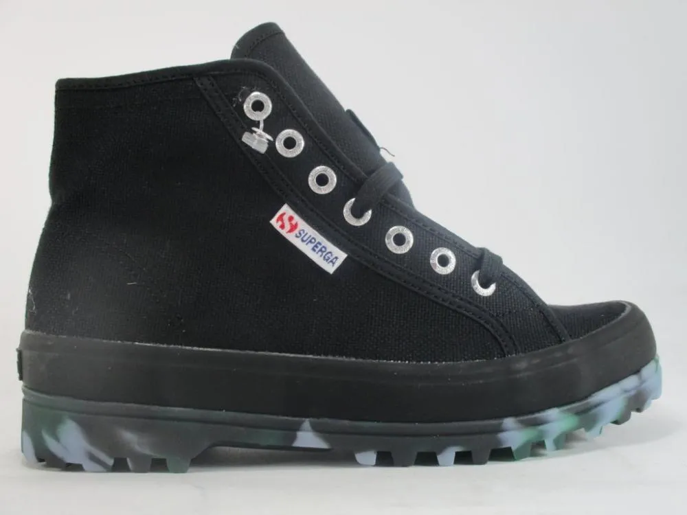 Tread Lugs Pattern Superga 2341 S111T1W A4I ALPINA MARBLEGUM COTU black