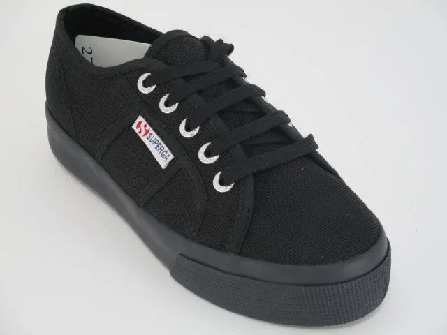 park - running shoes Superga 2730 COTU Full Black S00C3N0 996