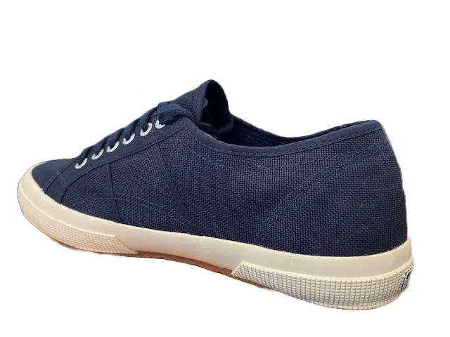 long - jump running shoes Superga scarpa sneakers da donna in tela 2750 Plus Cotu S003J70 933 blu