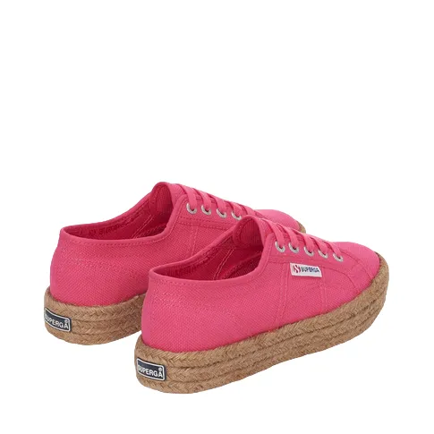 Superga scarpa sneakers da donna in tela con 2730 S00CF20 528 fucsia rosa Pressure Distribution