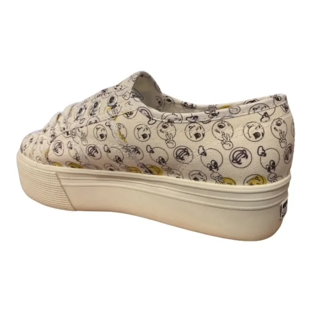Anti Sink Heel Cup Superga SMILE white yellow 2790 S007EJ0 J66