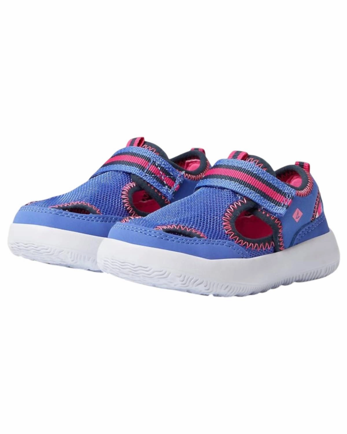 Classy durability Natural Walk Girl's Coastal Break Sandals In Periwinkle/ Blue