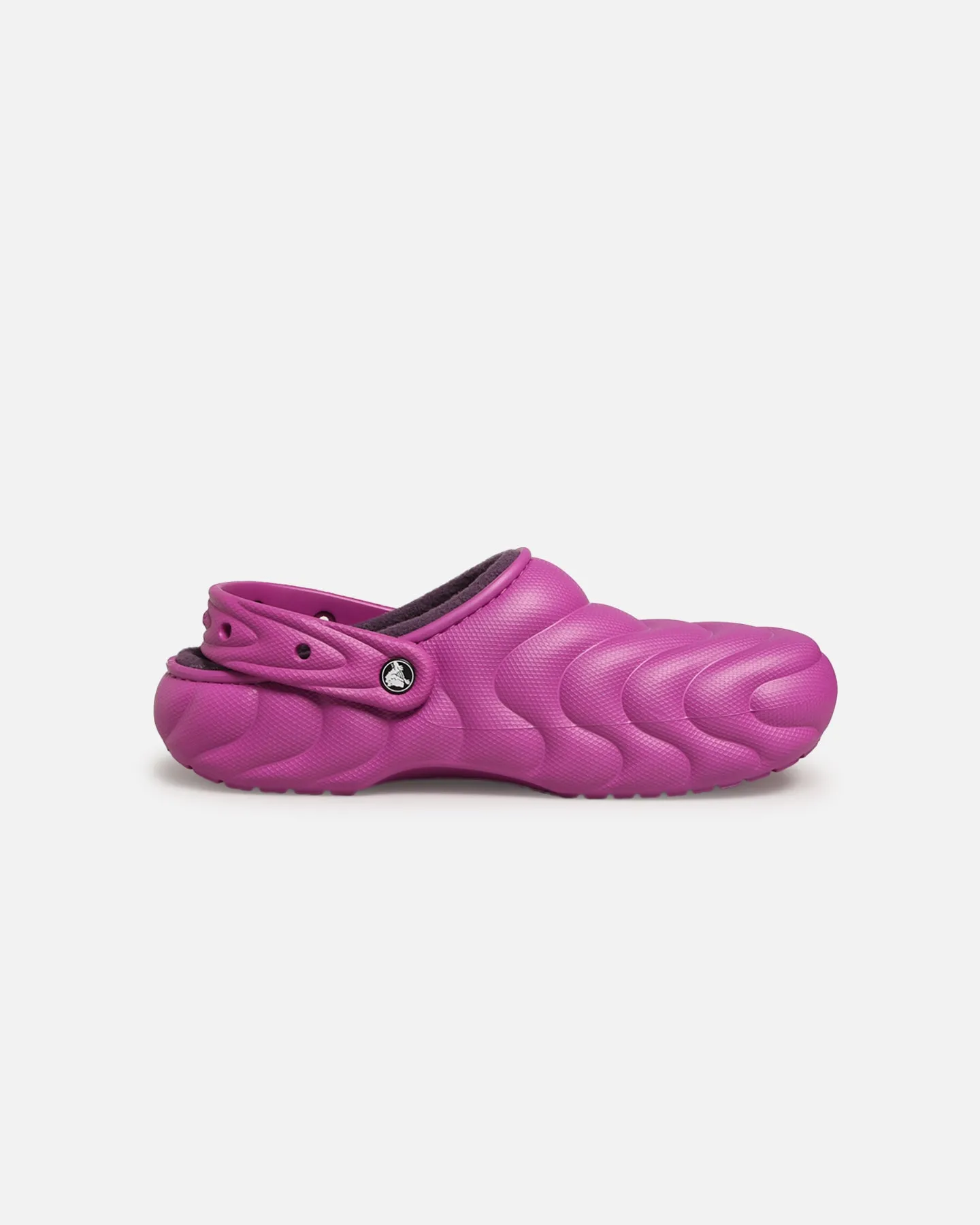 Strap Supportive structure Crocs Classic Lined Over Puff Clog Purple