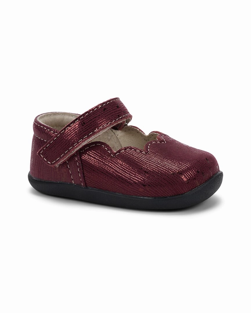 See Kai Run Susie INF Casual Leather First Walker Any Terrain Enhanced Stability