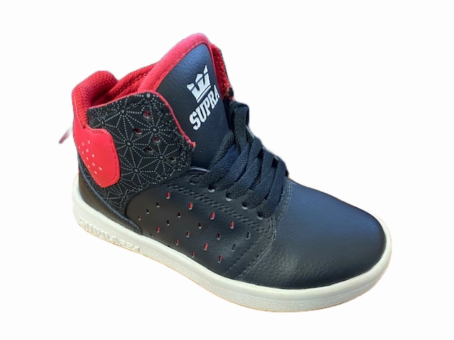 Supportive Cage Total Flex Supra scarpa sneakers da bambino Atom SK91021 nero