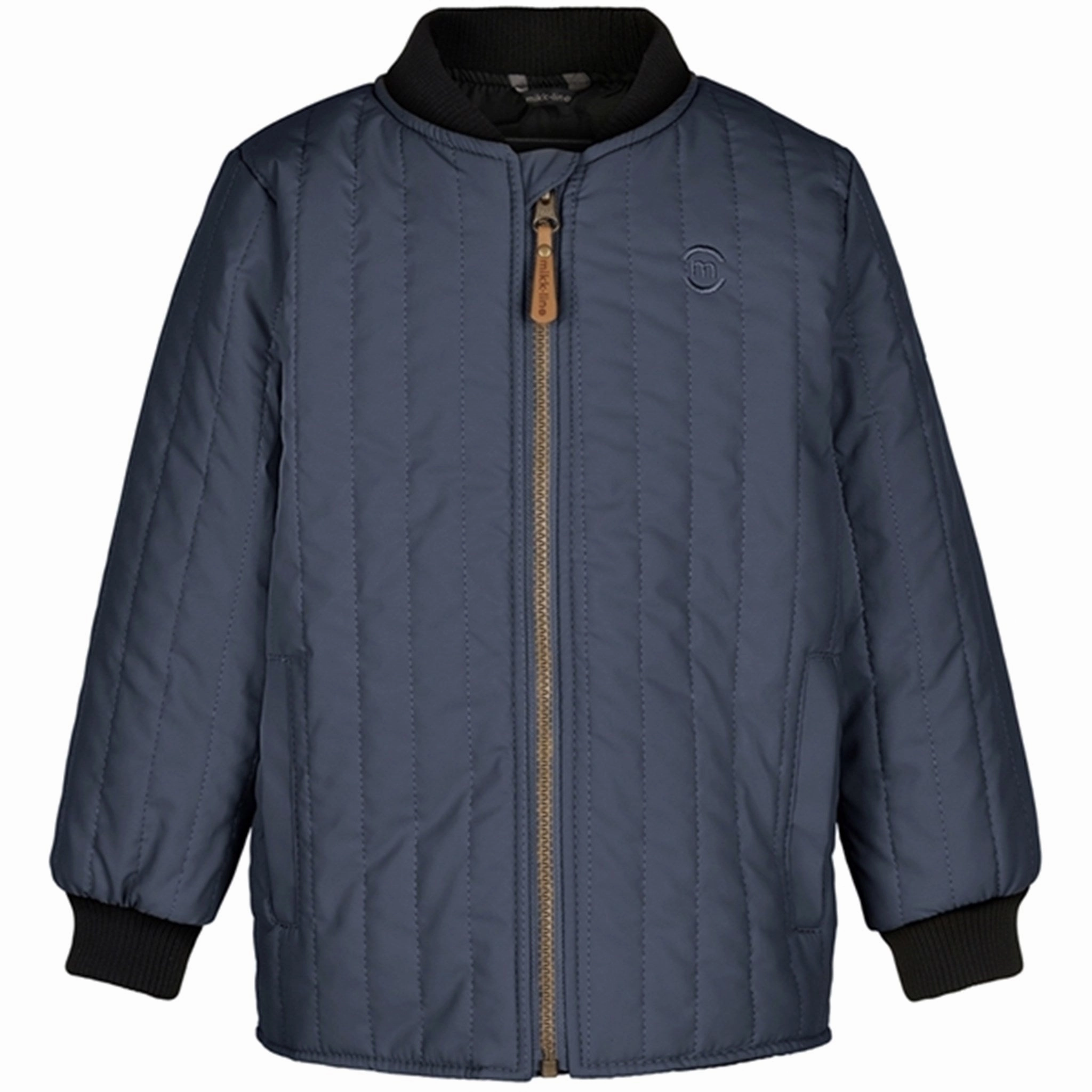 Sustainable Recycled Material Detachable Lining Mikk-Line Thermo Jacket Blue Nights