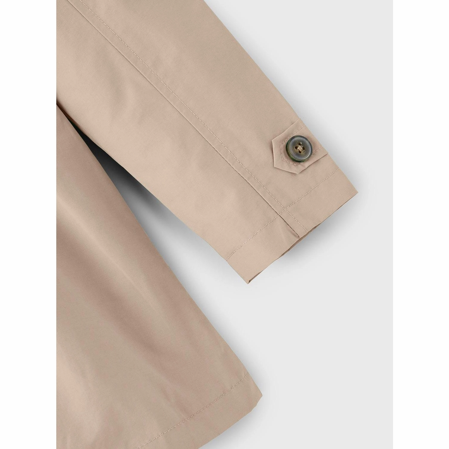 Insulated Padding Name It Savannah Tan Madelin Trenchcoat Noos