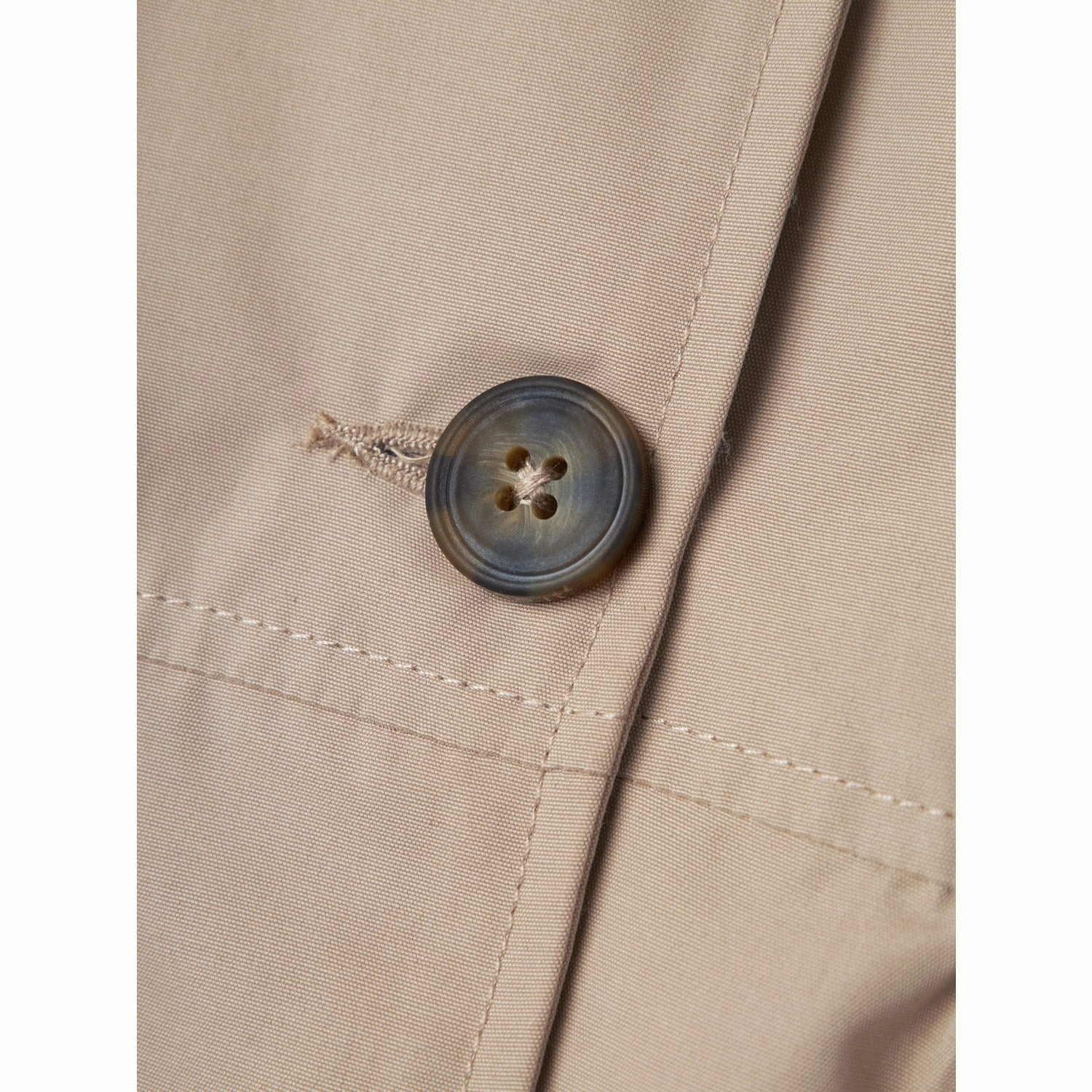 Friction Resistant Name It Savannah Tan Madelin Trenchcoat Noos