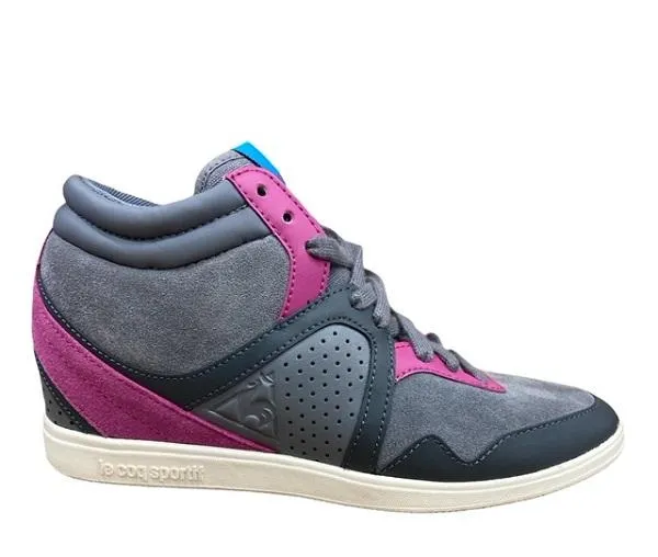 advanced shoes recyclable shoes Le Coq Sportif sneakers da donna con tacco interno Monge Heavy leather 1320824