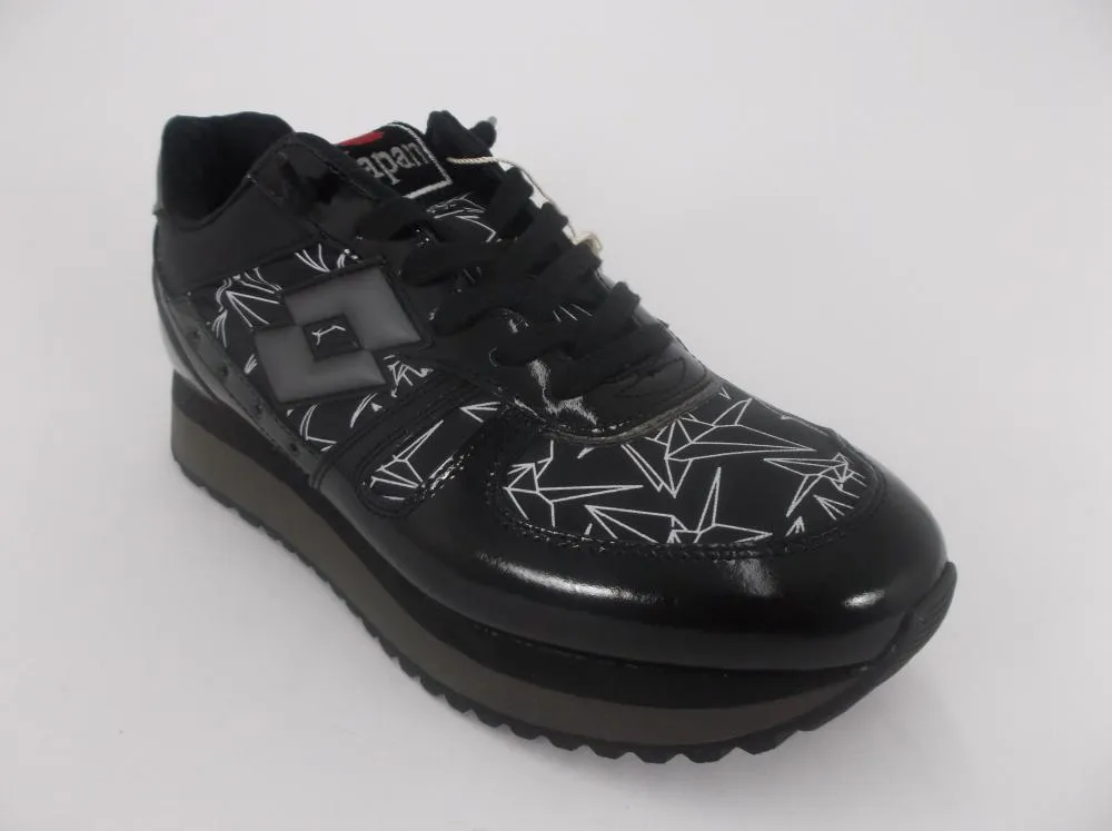Lotto Leggenda Scarpa Sneakers da donna Tokyo Wedge S0125 nero Adult runner Microcellular Foam Core