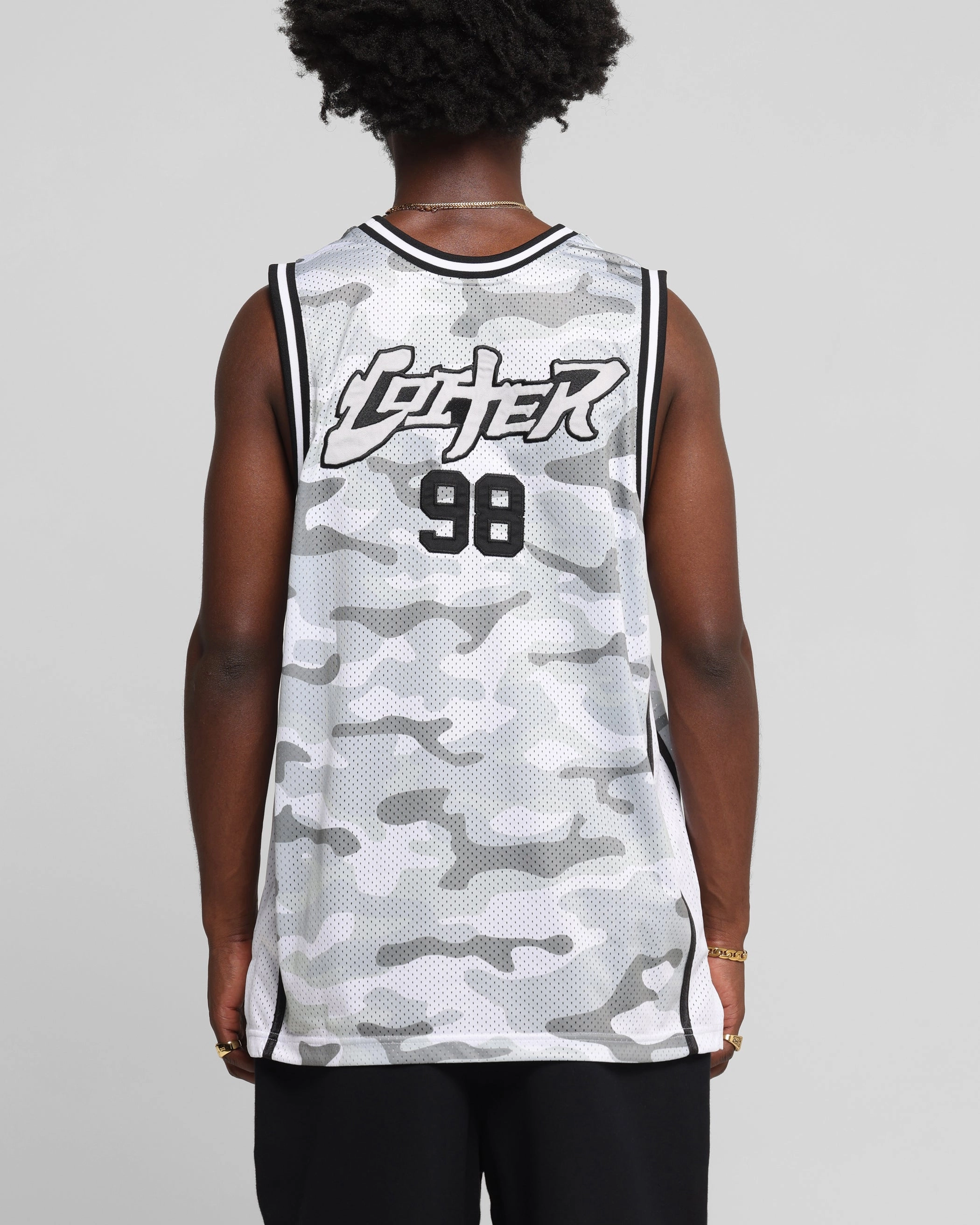 Loiter Midway Jersey Snow Camo Anti Pilling Technology